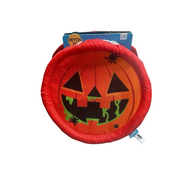 New Halloween Bark Box Dog Toys Jack-Throw-Lantern Dog Throw Toy  All Sizes - Picture 1 of 2